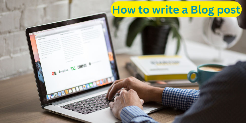 How to start a Blog